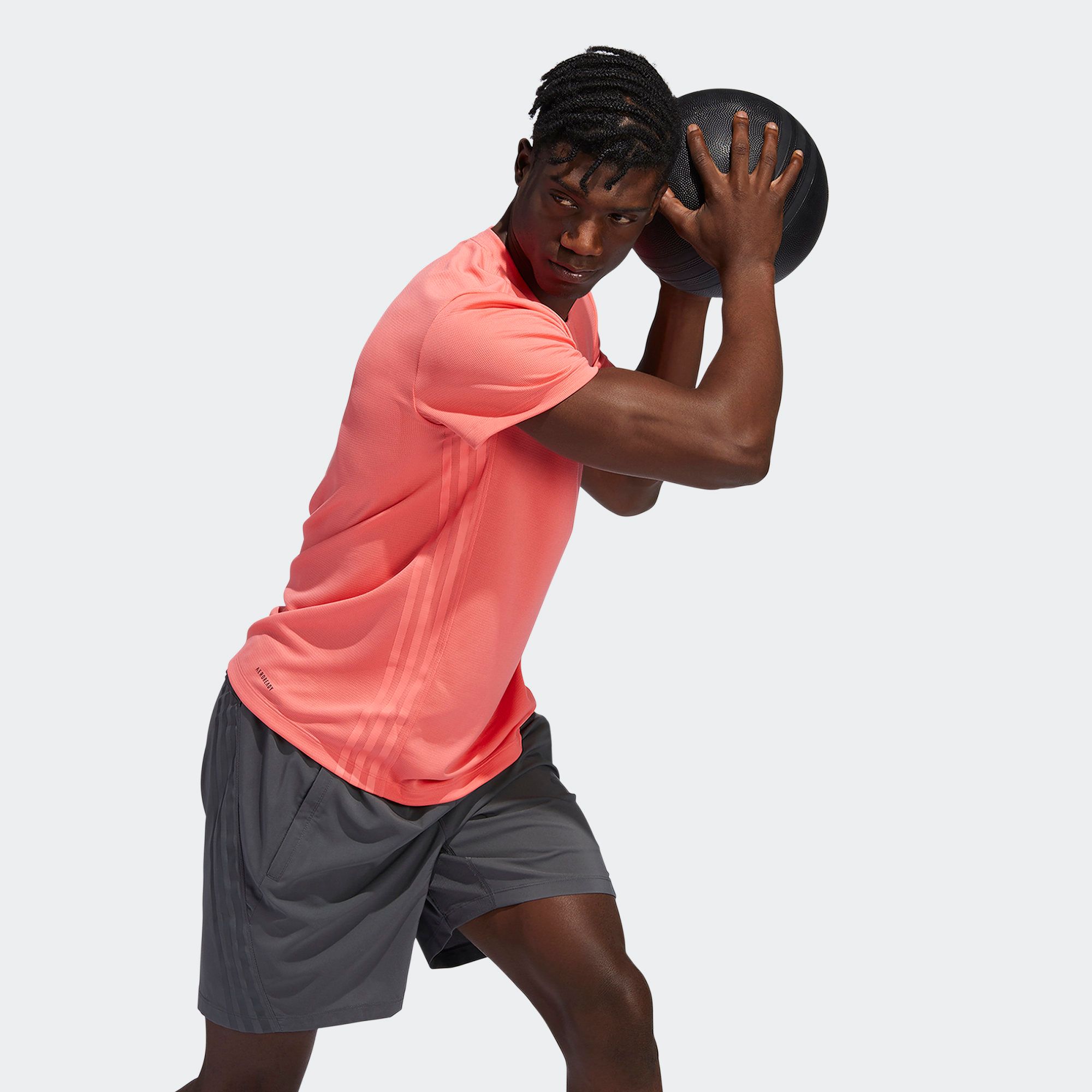 Áo Phông - Áo thun Tập Luyện Nam Adidas Aero 3S Tee GG1756