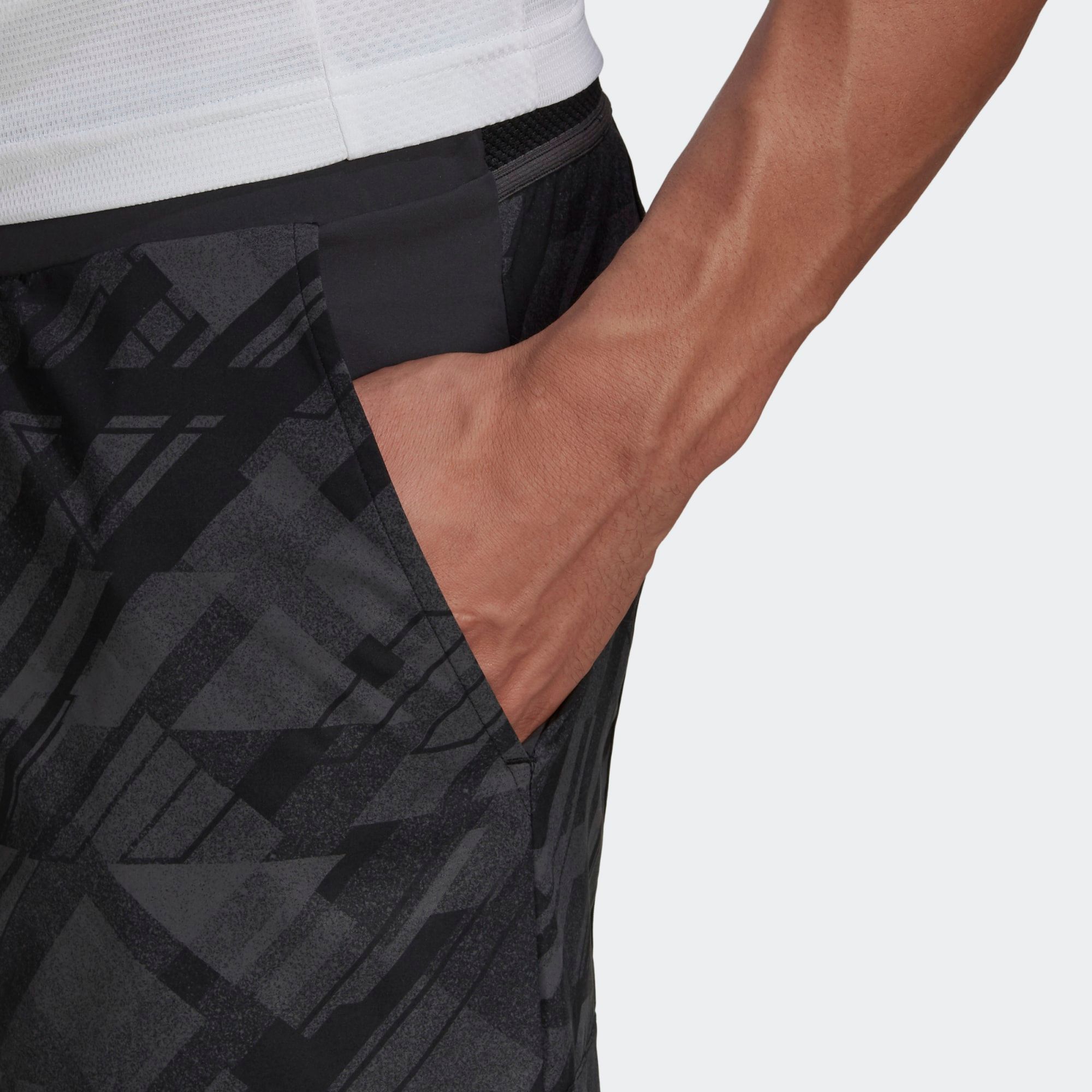 Quần Đùi Tennis Nam Adidas Printed Short GG3739