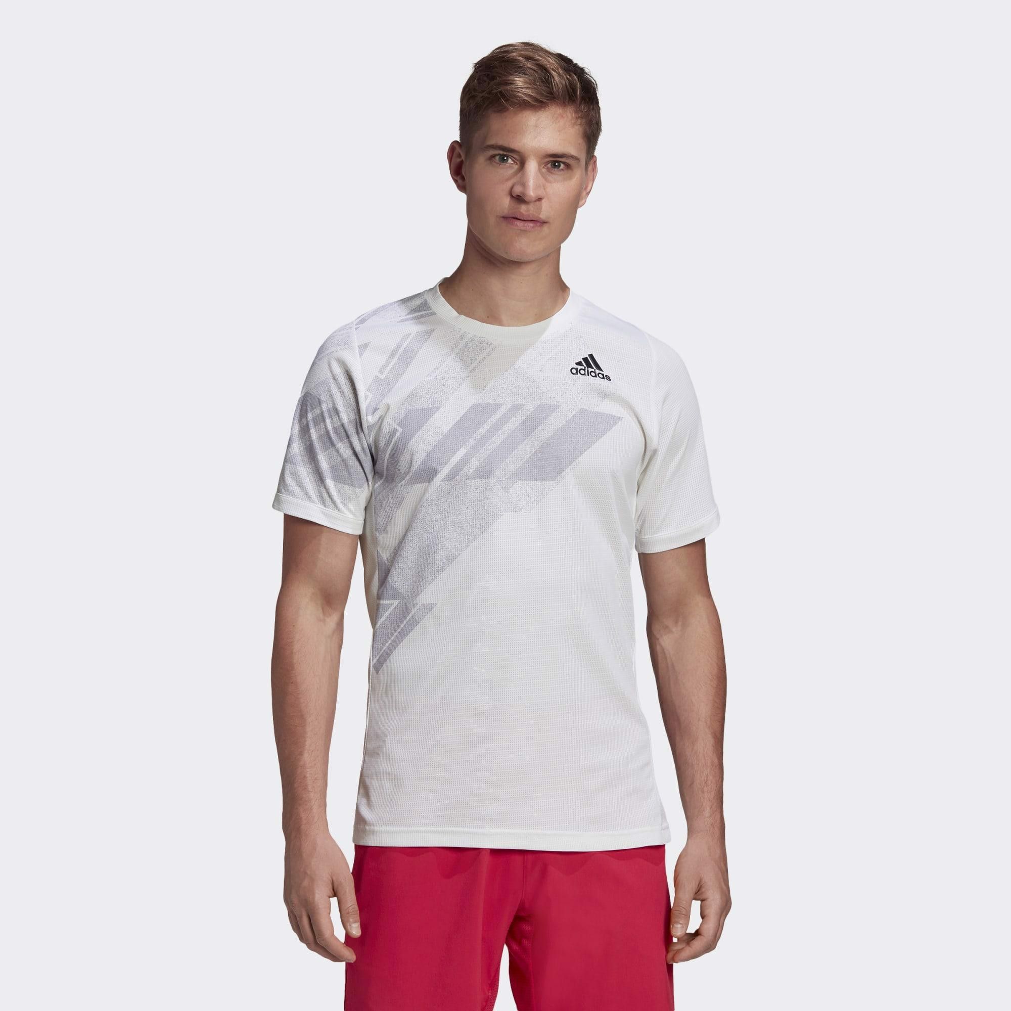 Áo Phông - Áo thun Tennis Nam Adidas Flif Print T Hr GG3744