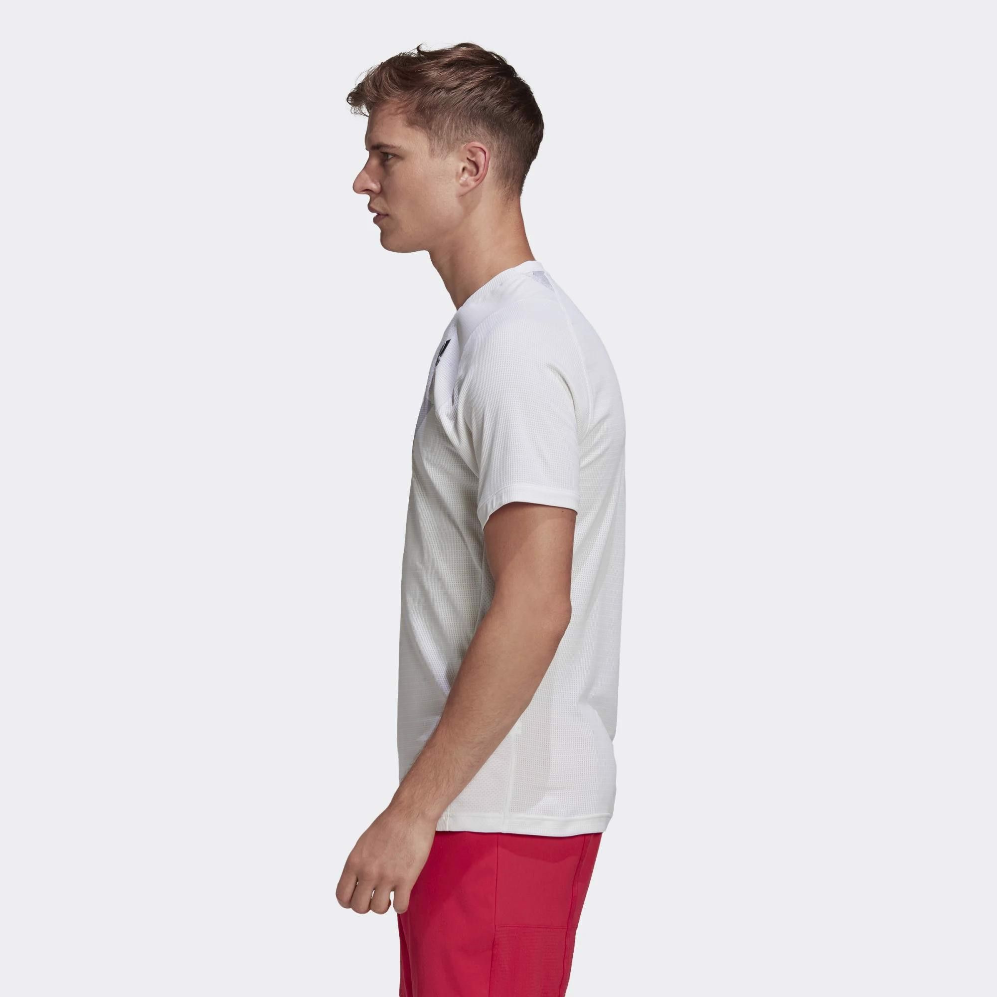 Áo Phông - Áo thun Tennis Nam Adidas Flif Print T Hr GG3744