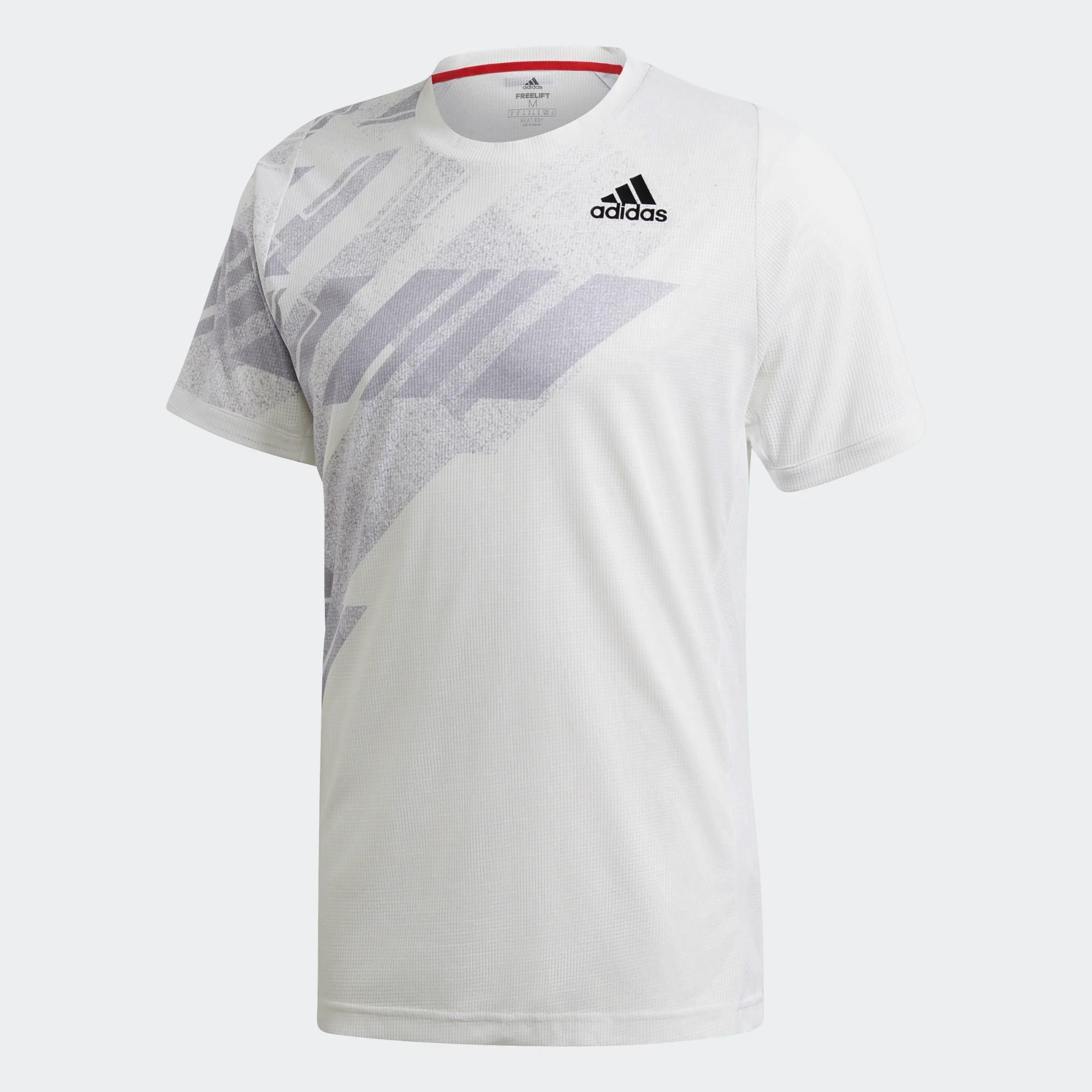 Áo Phông - Áo thun Tennis Nam Adidas Flif Print T Hr GG3744