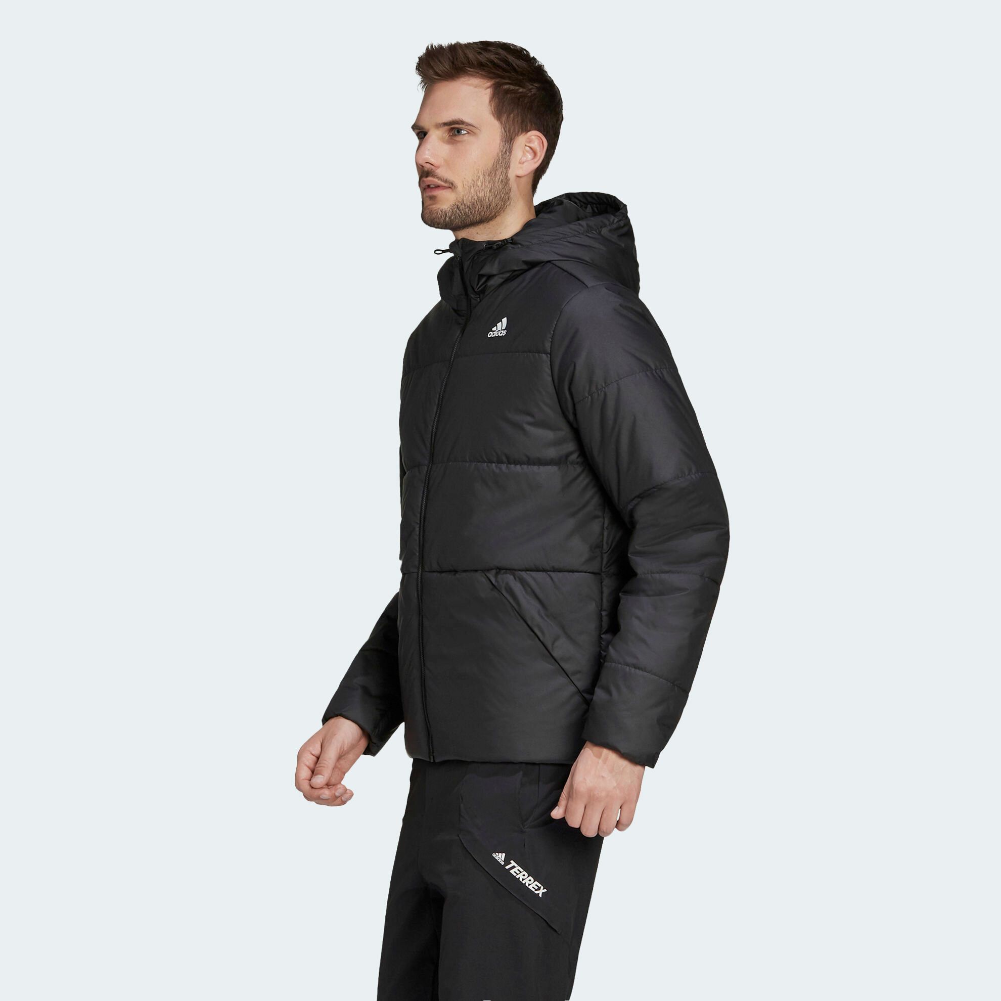 Áo Khoác Outdoor Nam Adidas Bsc Hood Ins J GH7374