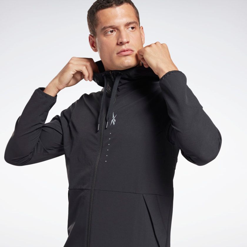 Áo Khoác Tập Luyện Nam Reebok Ts Perf Fz Hoodie GJ6416