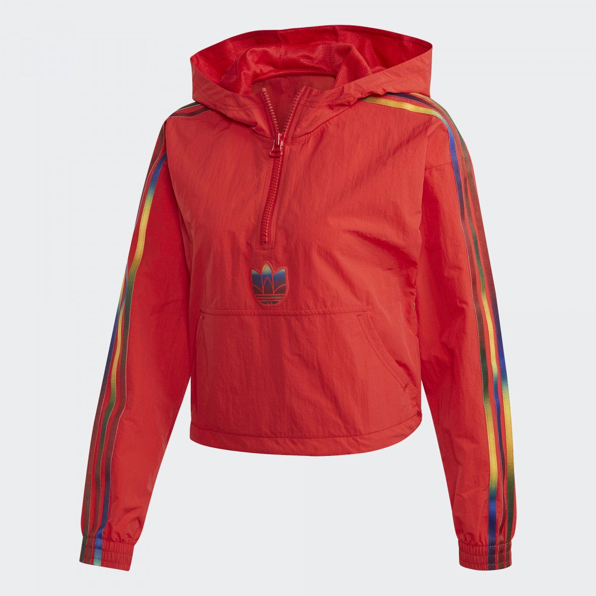 Áo Khoác Originals Nữ Adidas Cropped Halfzip GJ7717