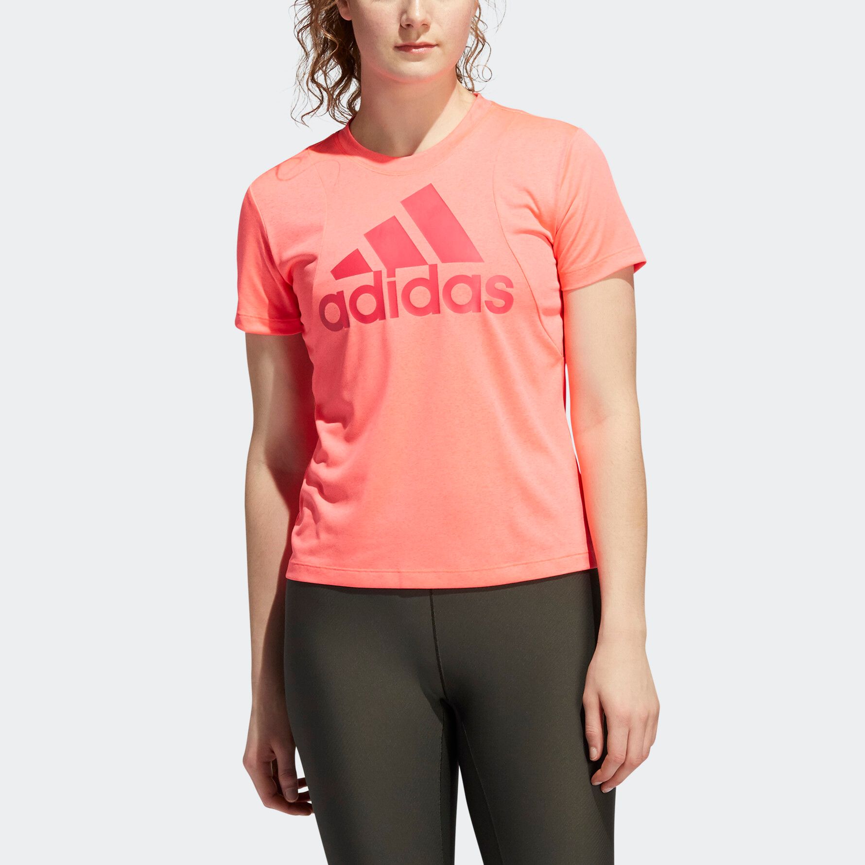 Áo Phông - Áo thun Tập Luyện Nữ Adidas Bos Logo Tee GK0313