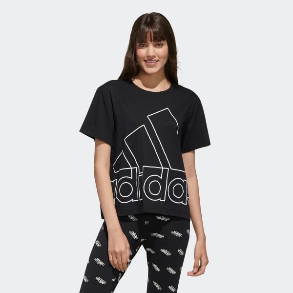 Áo Phông - Áo thun Thể Thao Nữ Adidas W Fav Bl Tee GK3330