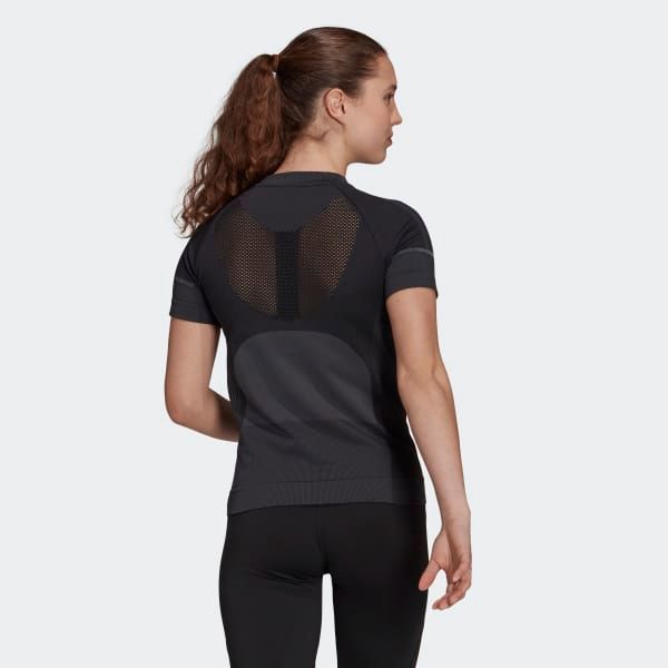 Áo Phông - Áo thun Chạy Nữ Adidas Primeknit Tee W GK3754