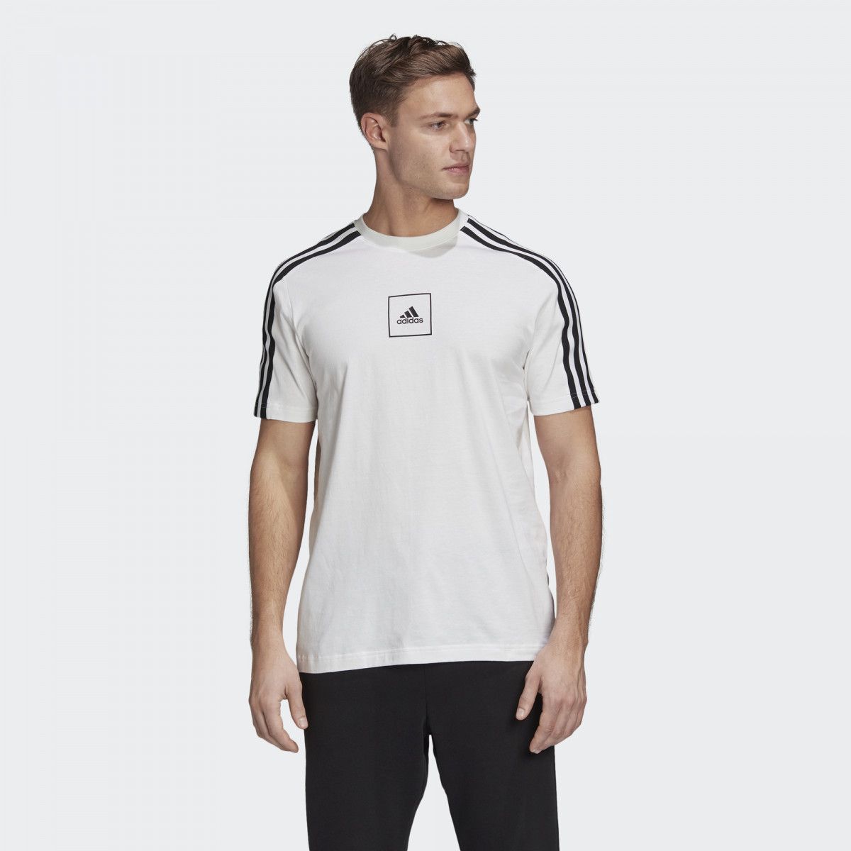 Áo Phông - Áo thun Thể Thao Nam Adidas M 3S Tape Tee GK4790