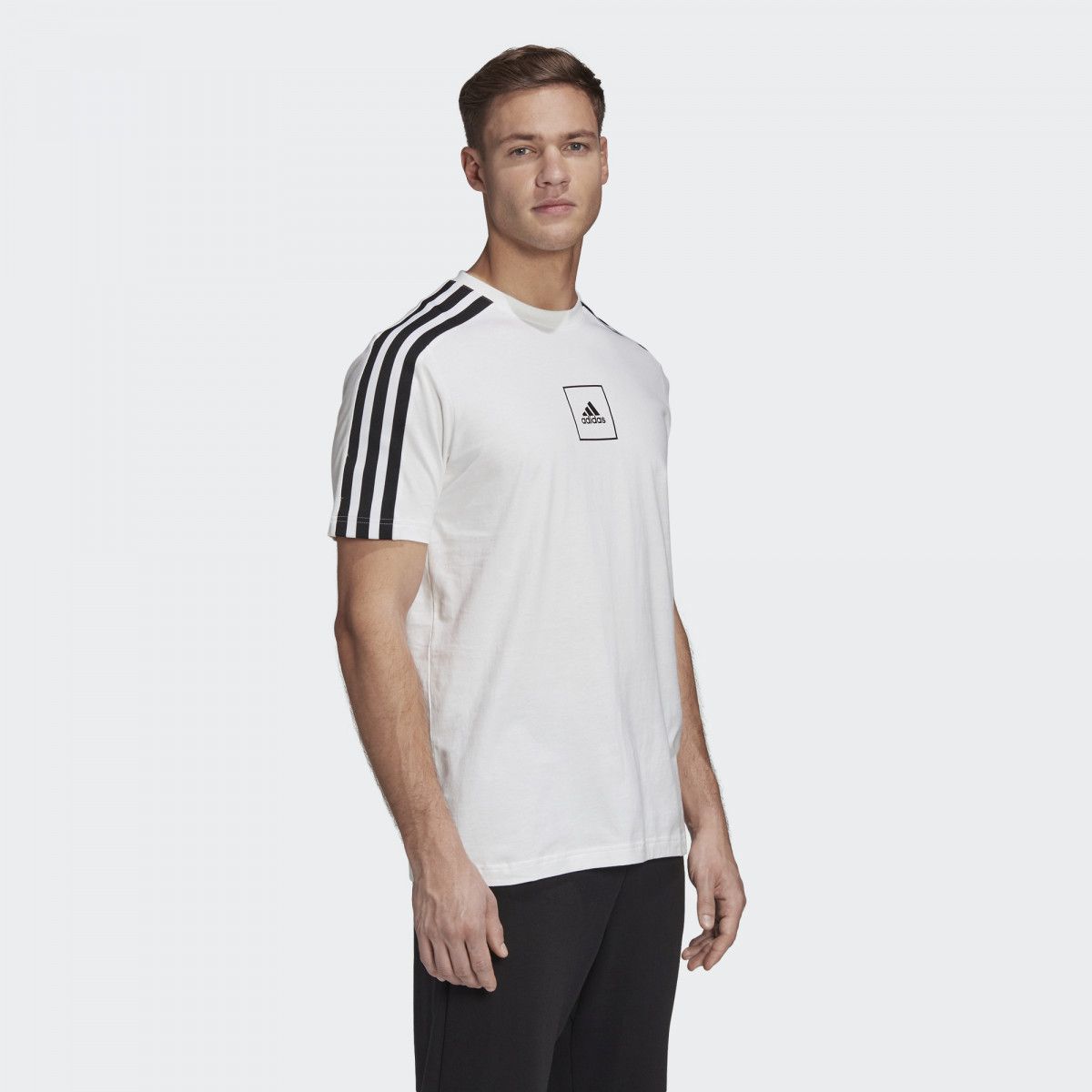 Áo Phông - Áo thun Thể Thao Nam Adidas M 3S Tape Tee GK4790