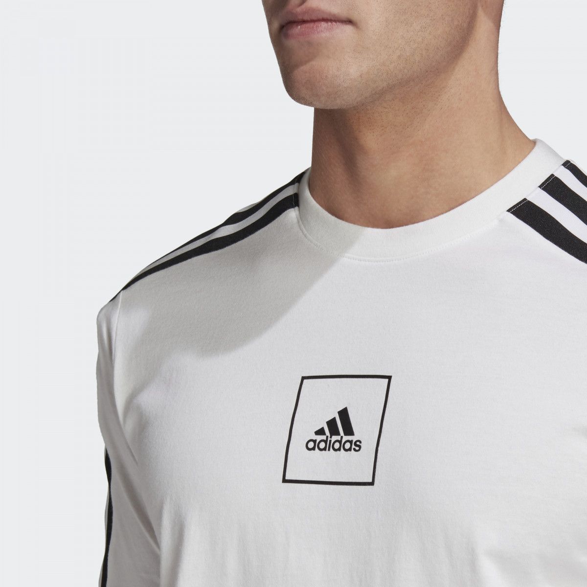 Áo Phông - Áo thun Thể Thao Nam Adidas M 3S Tape Tee GK4790