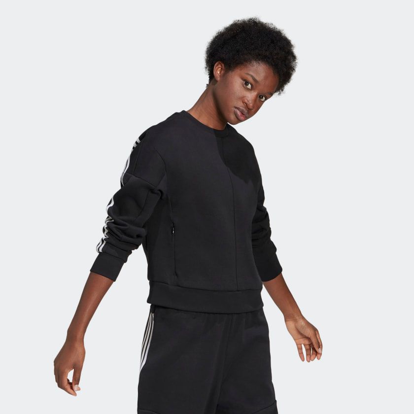 Áo Khoác Thể Thao Nữ Adidas W Fi 3S Crew GL0343