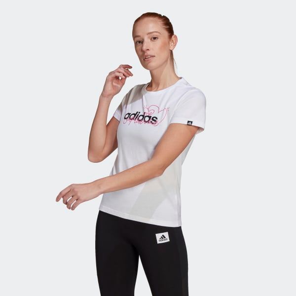 Áo Phông - Áo thun Tập Luyện Nữ Adidas W Heart G T GL6843