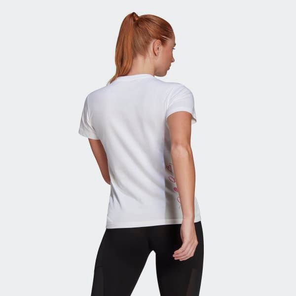 Áo Phông - Áo thun Tập Luyện Nữ Adidas W Heart G T GL6843
