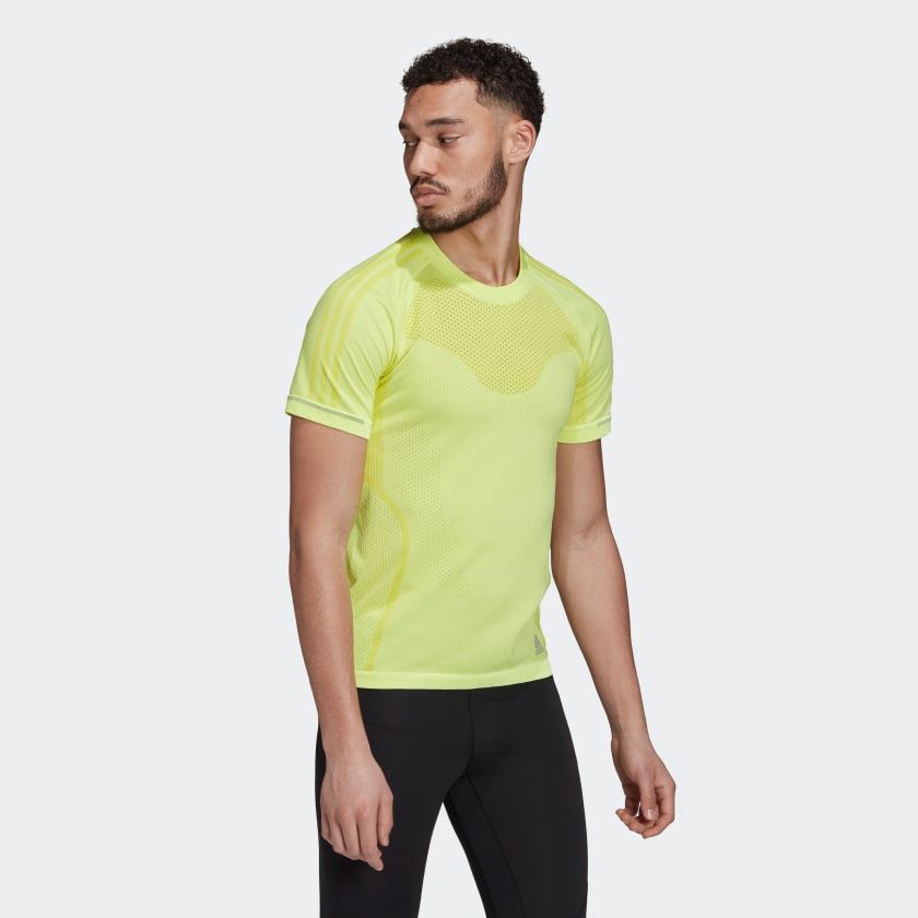 Áo Phông - Áo thun Chạy Nam Adidas Primeknit Tee M GL6855