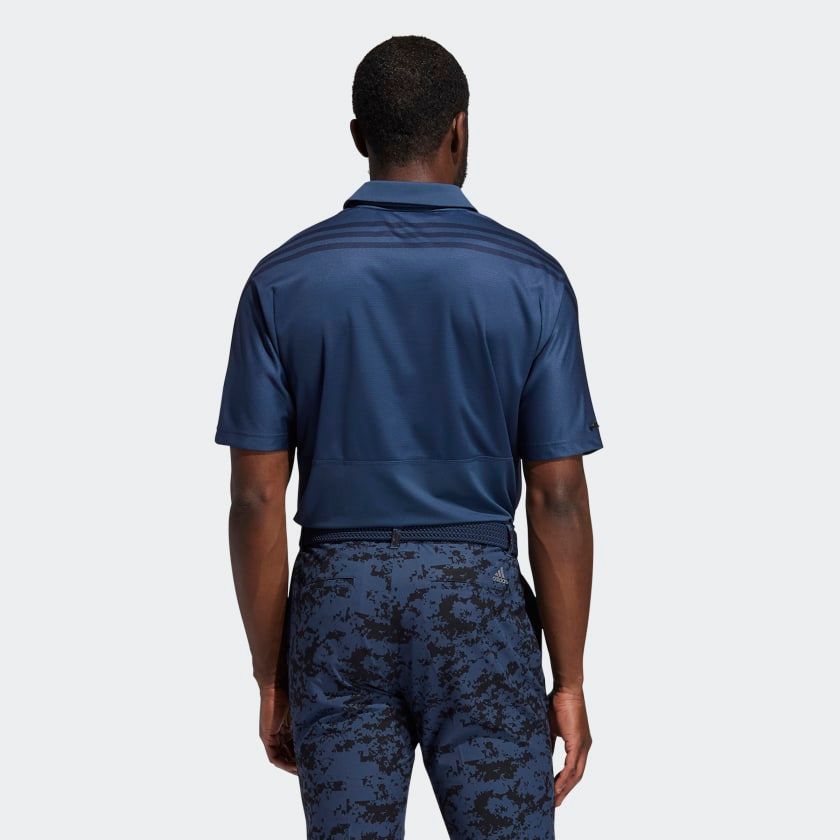 Golf Nam Adidas Statement Heat Ready 3 Stripe Polo GM0062
