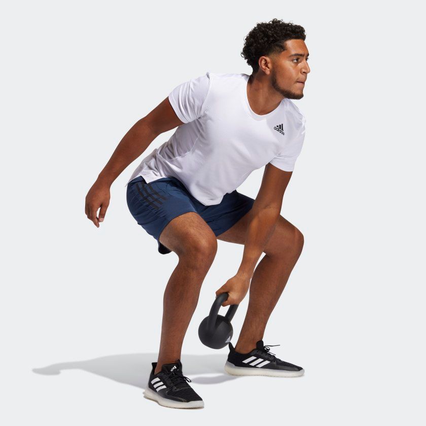 Quần Đùi Tập Luyện Nam Adidas Aero3S Short Pb GM0333