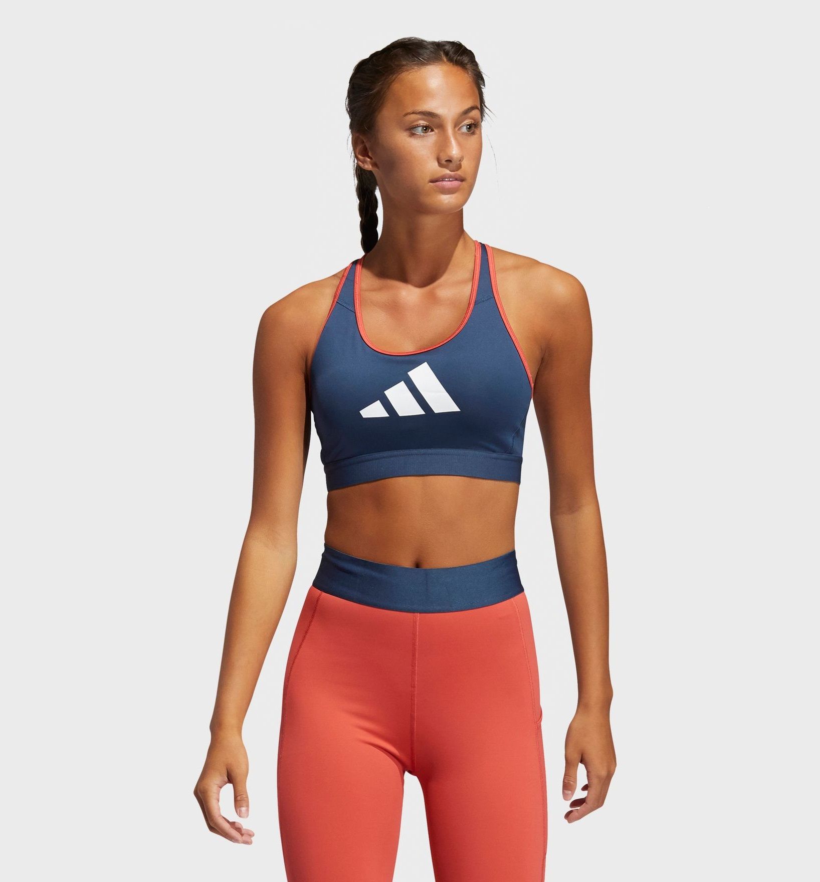 Áo Ngực Thể Thao Tập Luyện Nữ Adidas Drst 3 Bar Bra GM6180
