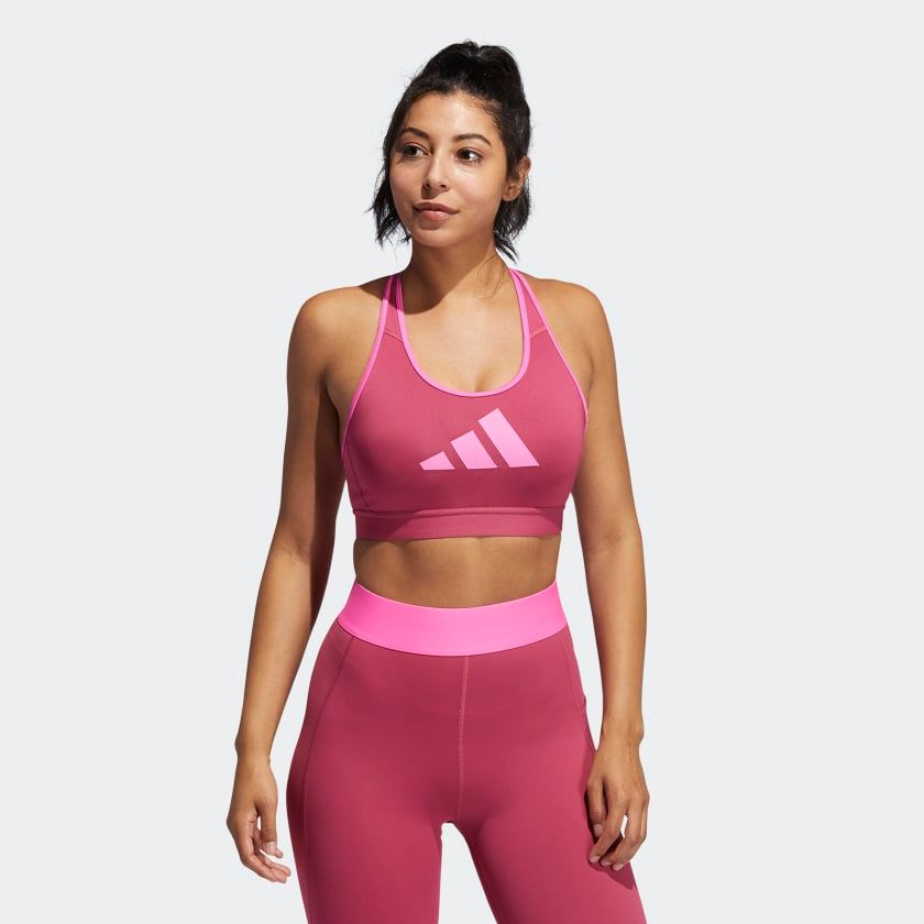 Áo Ngực Thể Thao Tập Luyện Nữ Adidas Drst 3 Bar Bra GM6181