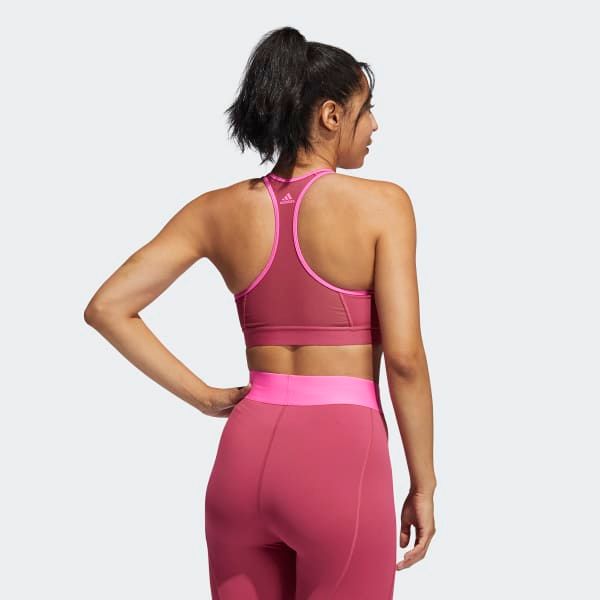 Áo Ngực Thể Thao Tập Luyện Nữ Adidas Drst 3 Bar Bra GM6181