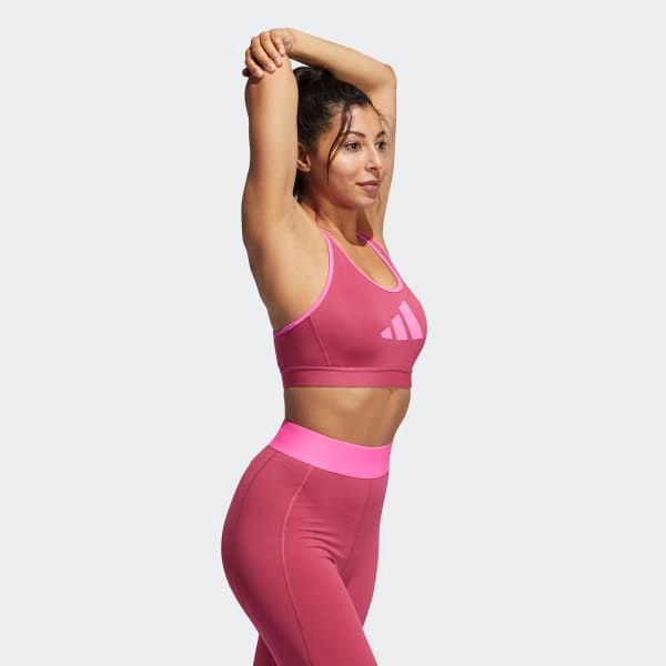 Áo Ngực Thể Thao Tập Luyện Nữ Adidas Drst 3 Bar Bra GM6181