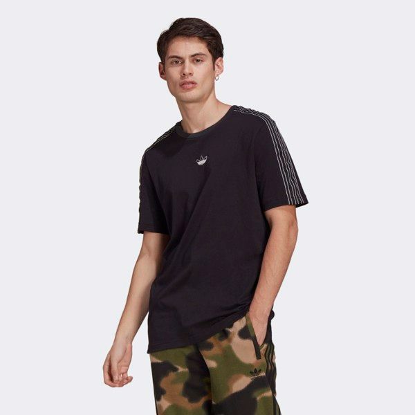 Áo Phông - Áo thun Originals Nam Adidas Sprt 3 Stripe T GN2417