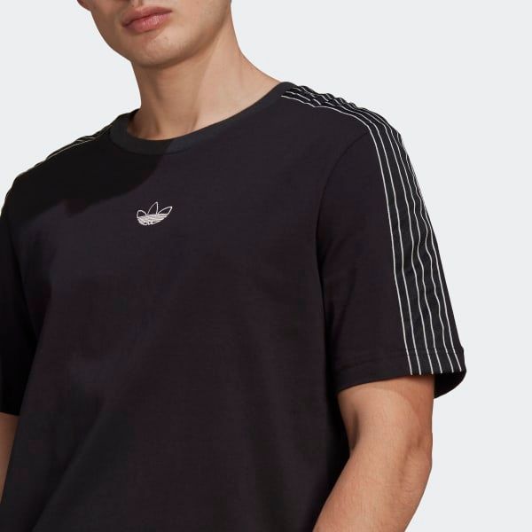 Áo Phông - Áo thun Originals Nam Adidas Sprt 3 Stripe T GN2417