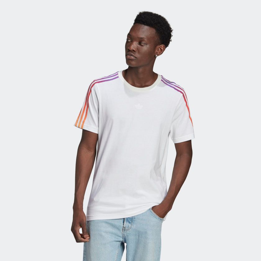 Áo Phông - Áo thun Originals Nam Adidas Sprt 3 Stripe T GN2418