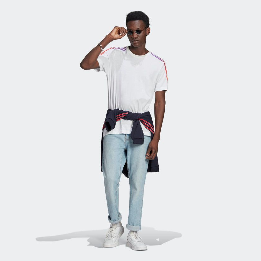 Áo Phông - Áo thun Originals Nam Adidas Sprt 3 Stripe T GN2418