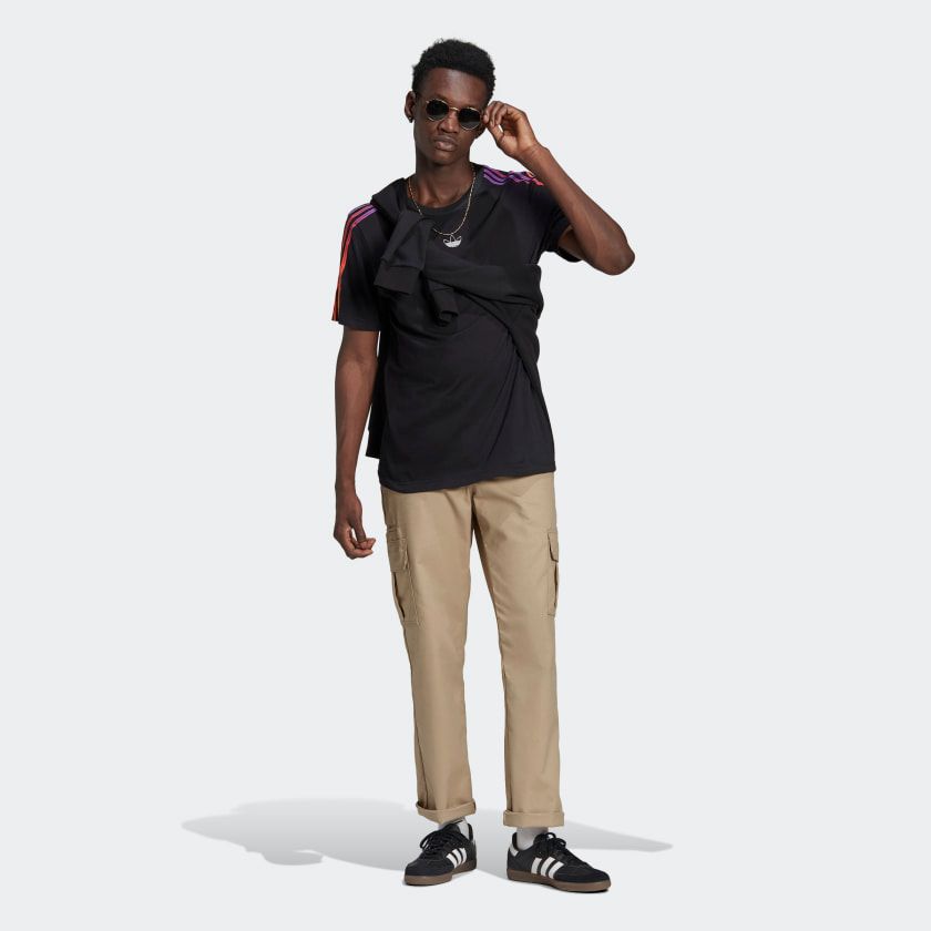 Áo Phông - Áo thun Originals Nam Adidas Sprt 3 Stripe T GN2423
