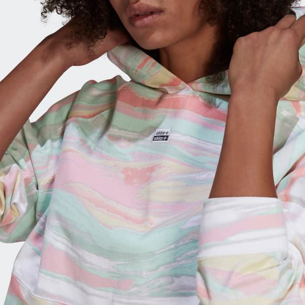 Áo Khoác Originals Nữ Adidas Cropped Hoodie GN4292