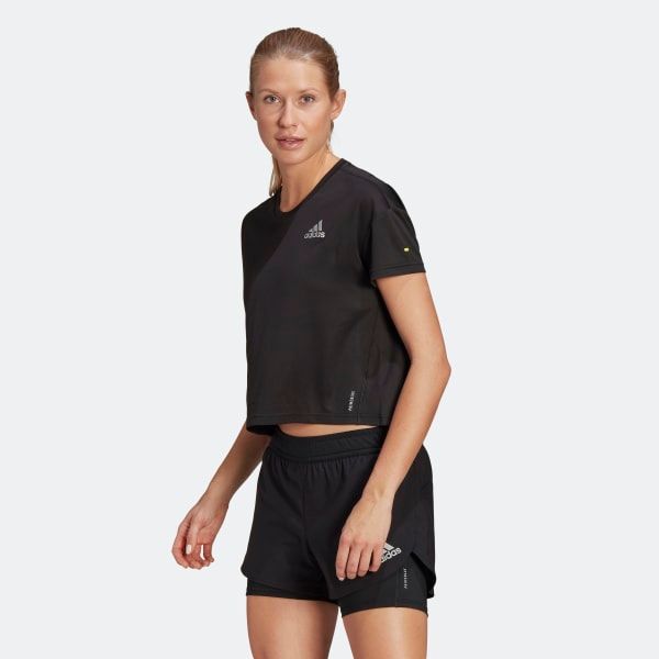 Áo Phông - Áo thun Chạy Nữ Adidas P.Blue Tee W GN4406