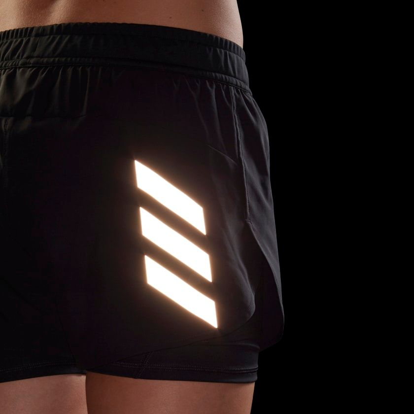 Quần Đùi Chạy Nữ Adidas P.Blue Short GN4409