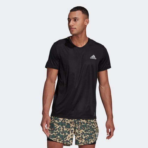 Áo Phông - Áo thun Chạy Nam Adidas P.Blue Tee Men GN5707
