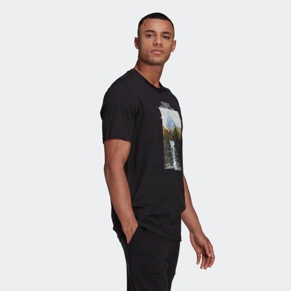 Áo Phông - Áo thun Thể Thao Nam Adidas Mountain Tee M GN6852
