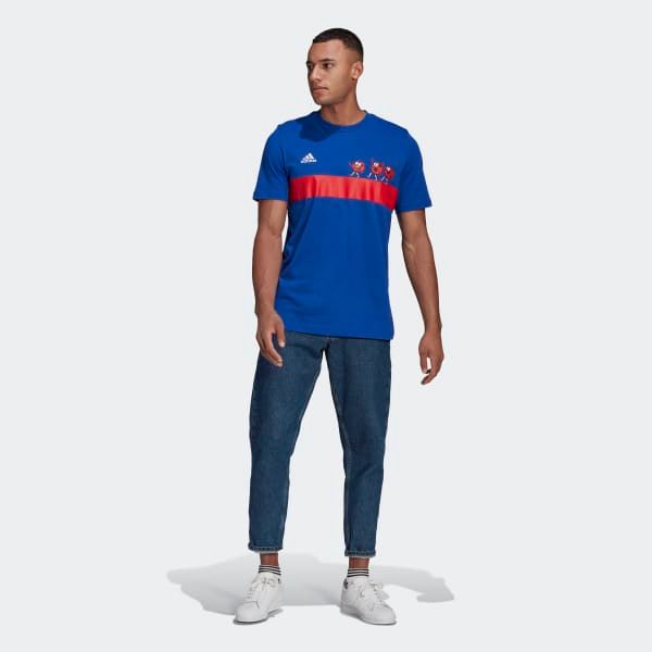 Áo Phông - Áo thun Bóng Đá Nam Adidas Lil Dna Gfx T M GN6890