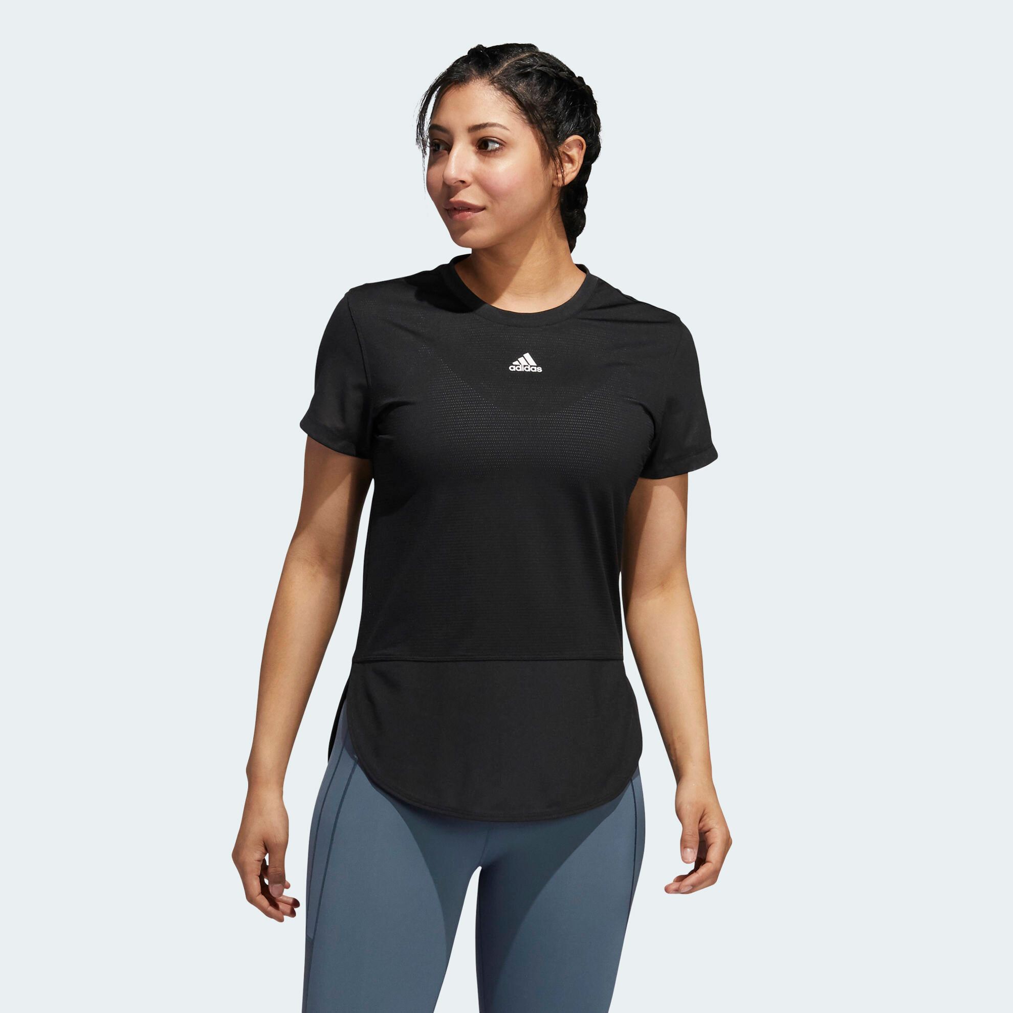 Áo Phông - Áo thun Tập Luyện Nữ Adidas A.Rdy Lvl 3 Tee GN7308