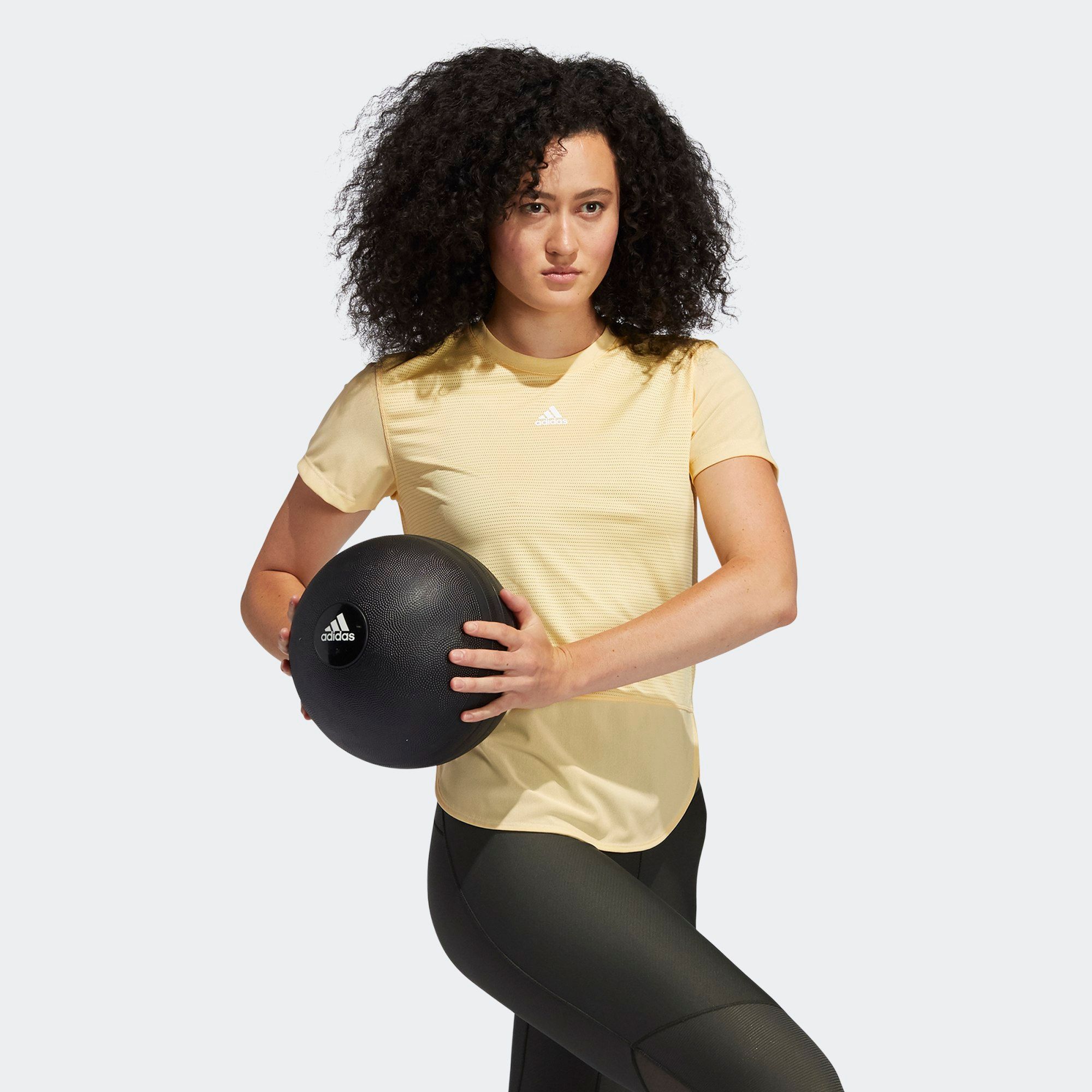 Áo Phông - Áo thun Tập Luyện Nữ Adidas A.Rdy Lvl 3 Tee GN7312