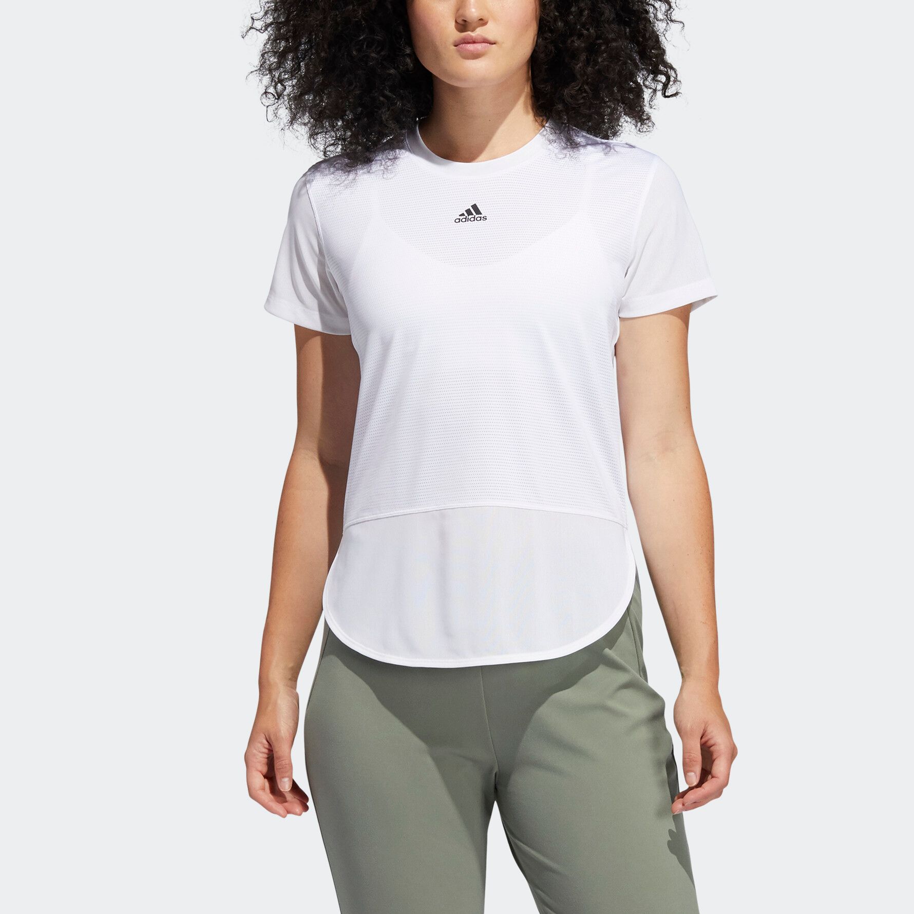Áo Phông - Áo thun Tập Luyện Nữ Adidas A.Rdy Lvl 3 Tee GN7316