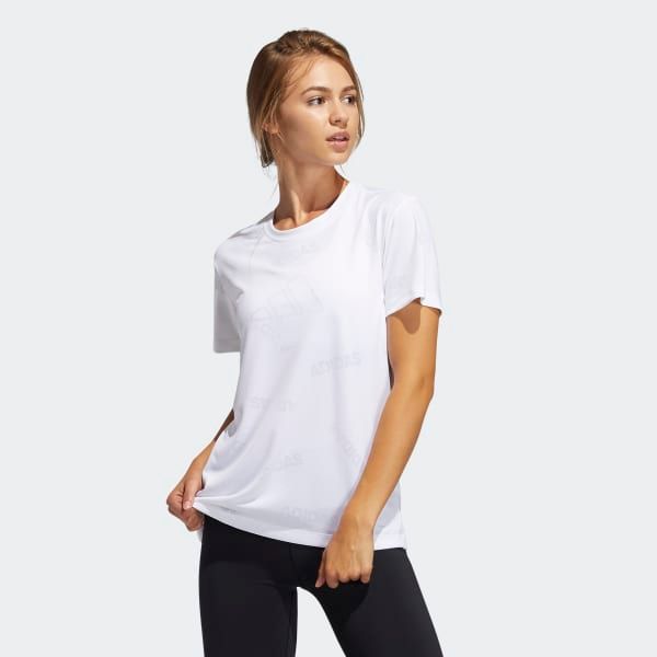 Áo Phông - Áo thun Tập Luyện Nữ Adidas Aeroknit Tee GQ9430
