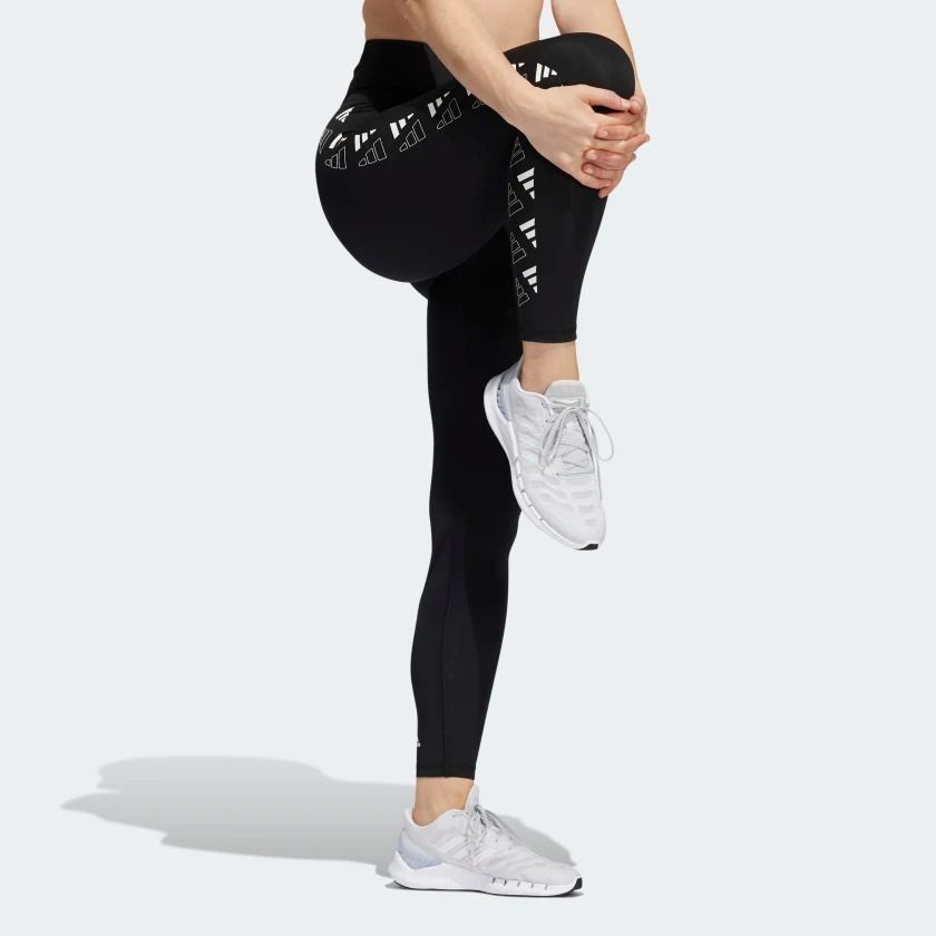 Quần Bó Tập Luyện Nữ ADIDAS Opt 3Bar 7/8 T H64191