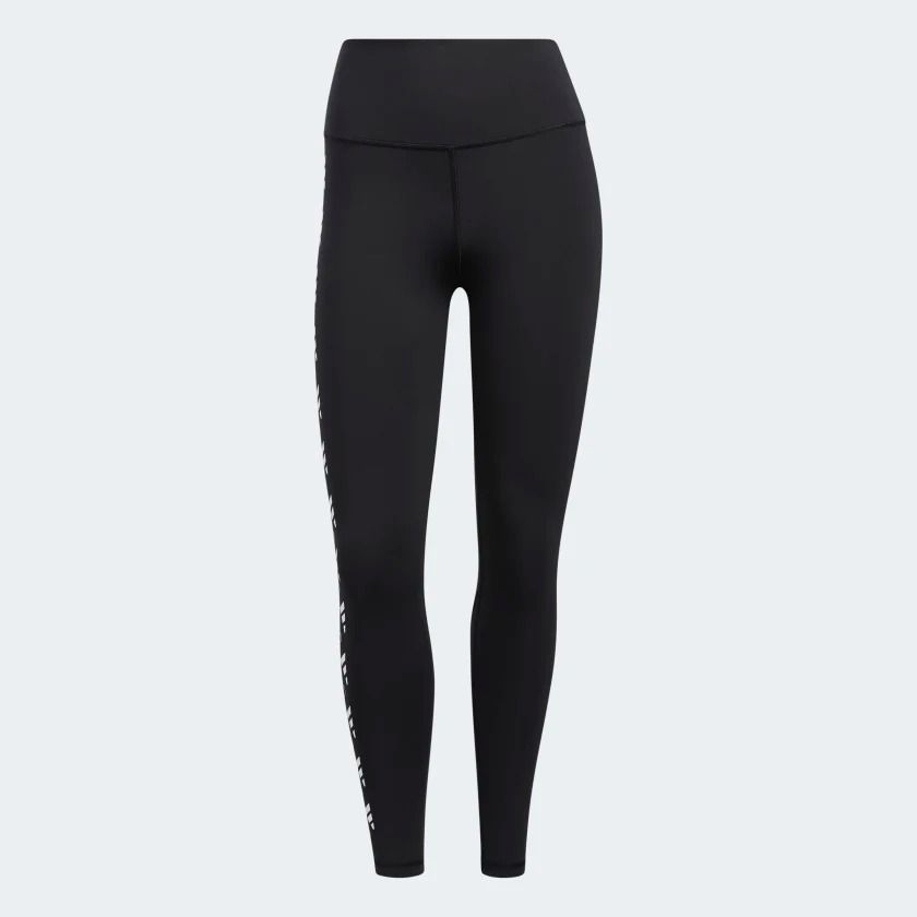 Quần Bó Tập Luyện Nữ ADIDAS Opt 3Bar 7/8 T H64191
