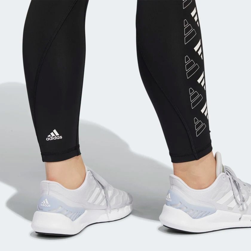 Quần Bó Tập Luyện Nữ ADIDAS Opt 3Bar 7/8 T H64191