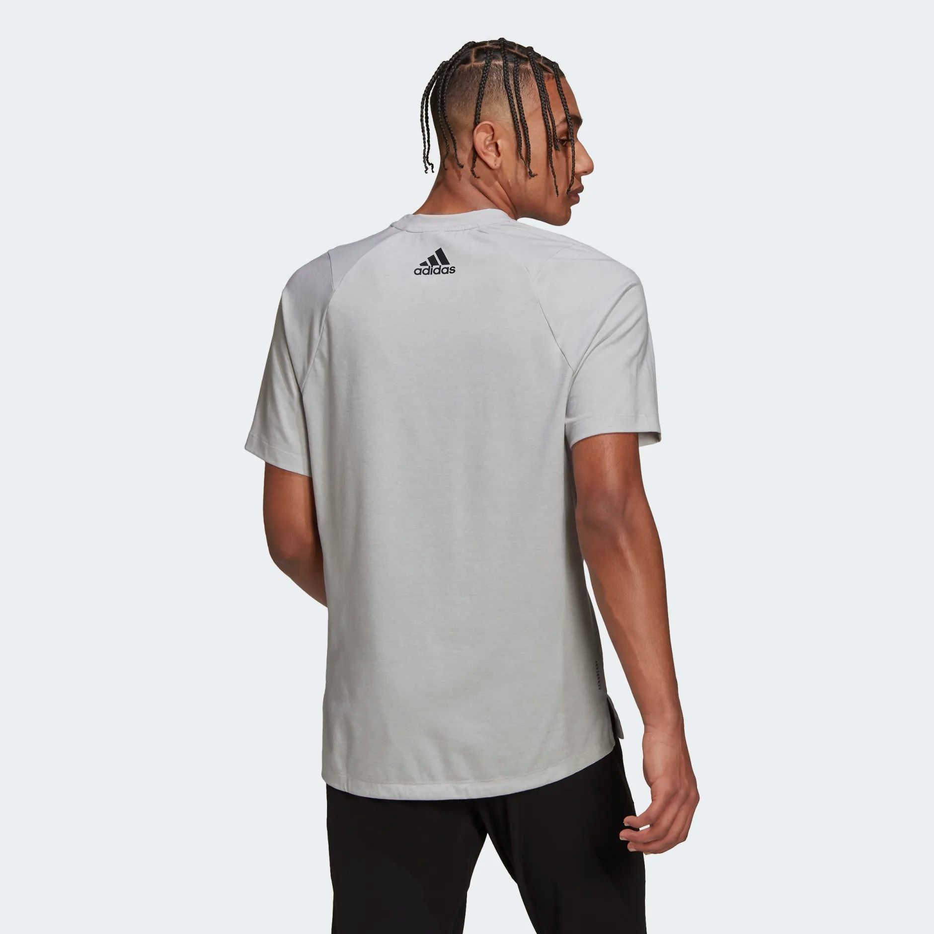 Áo Phông - Áo thun Tập Luyện Nam ADIDAS Ti 3Bar Tee HD3548