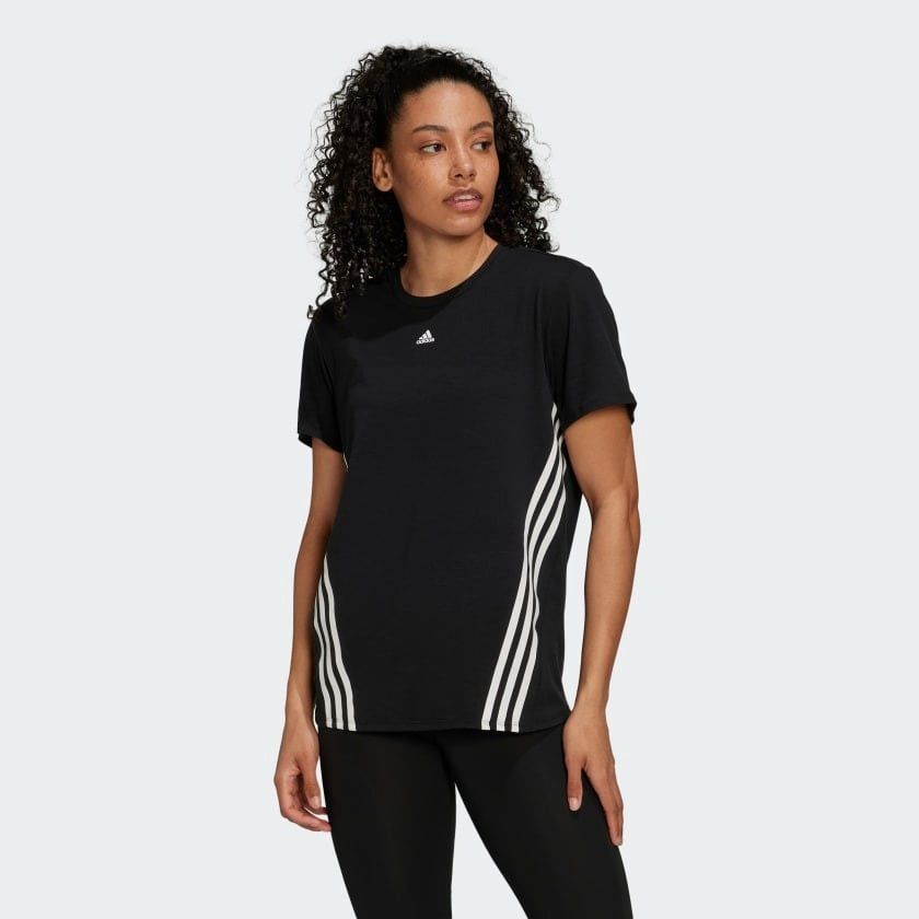  Áo Phông - Áo thun Tập Luyện Nữ ADIDAS Wtr Icns 3S T HK6975 