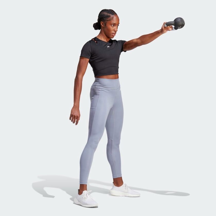 Áo Phông - Áo thun Tập Luyện Nữ ADIDAS Hiit Cro Tee HN5538