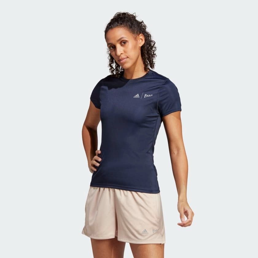 Áo Phông - Áo thun Chạy Nữ ADIDAS W Prly Lwc T HR6987