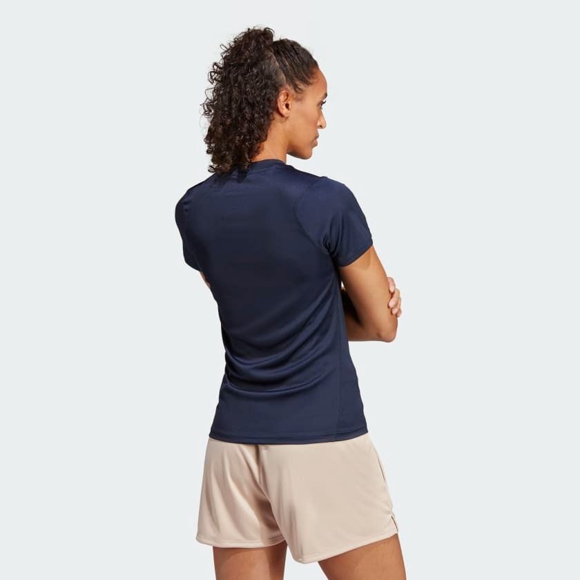 Áo Phông - Áo thun Chạy Nữ ADIDAS W Prly Lwc T HR6987
