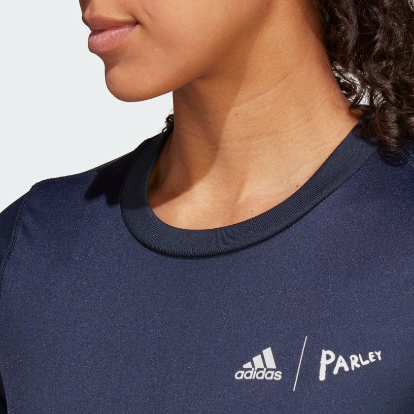  Áo Phông - Áo thun Chạy Nữ ADIDAS W Prly Lwc T HR6987 