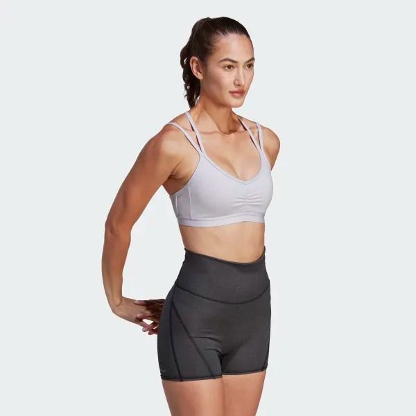  Áo Ngực Thể Thao Tập Luyện Nữ ADIDAS Yo Ess Ls Bra HR9677 