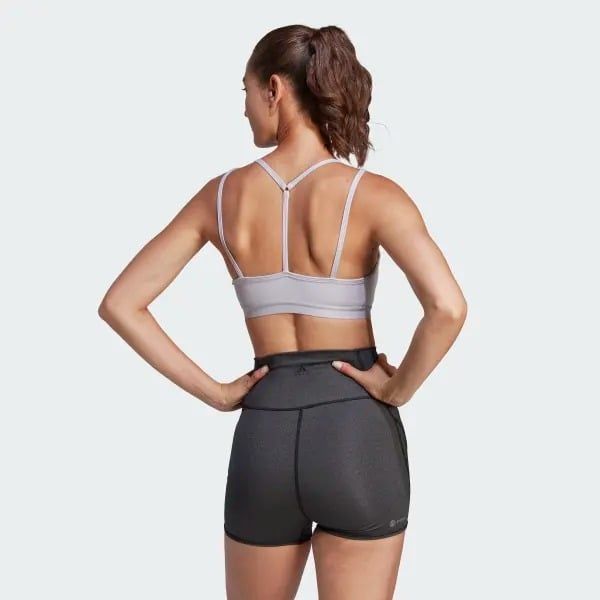 Áo Ngực Thể Thao Tập Luyện Nữ ADIDAS Yo Ess Ls Bra HR9677